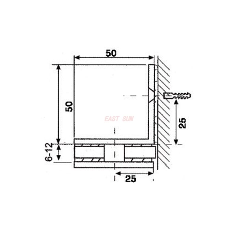 dobradi&ccedil;a da porta de vidro do chuveiro