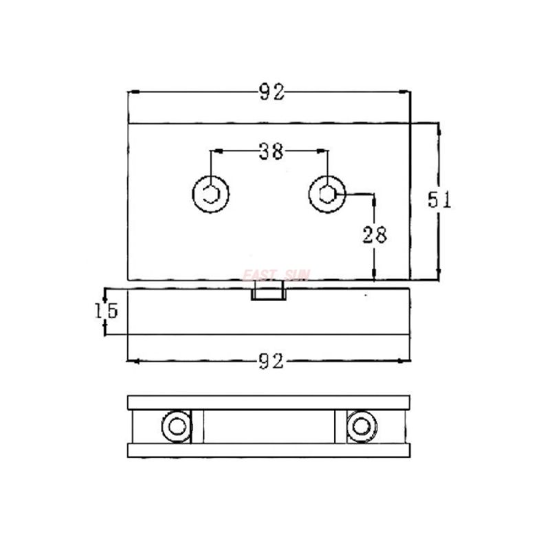 S&eacute;rie de portas pivotantes PTD-206