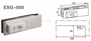Dorma Patch Fittings Porta Pivô ESG-005