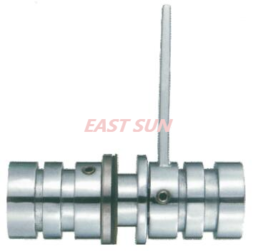 Trava de botão de bronze polido com óleo de 180 graus