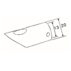 Conectores para banheiro KF-015A