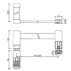 PD-009-Maçanetas para portas de chuveiro