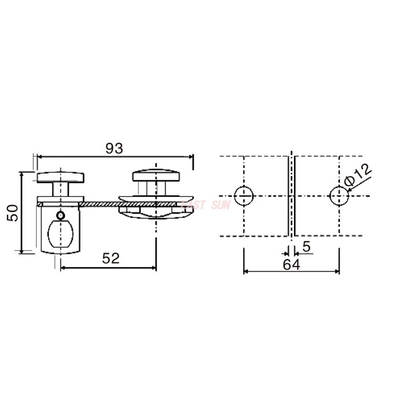 KLH-018-Trava de botão