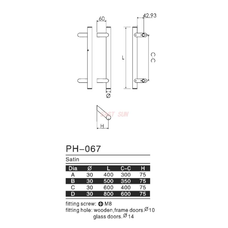 PH-067-Pull Handles