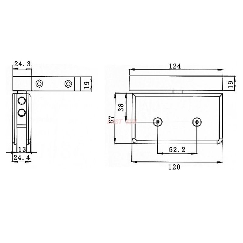 dobradi&ccedil;as de chuveiro para porta de vidro