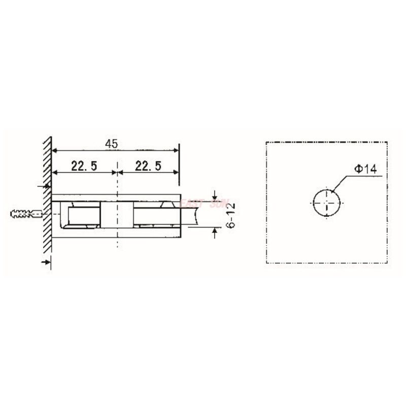 bra&ccedil;adeiras de vidro ajust&aacute;veis