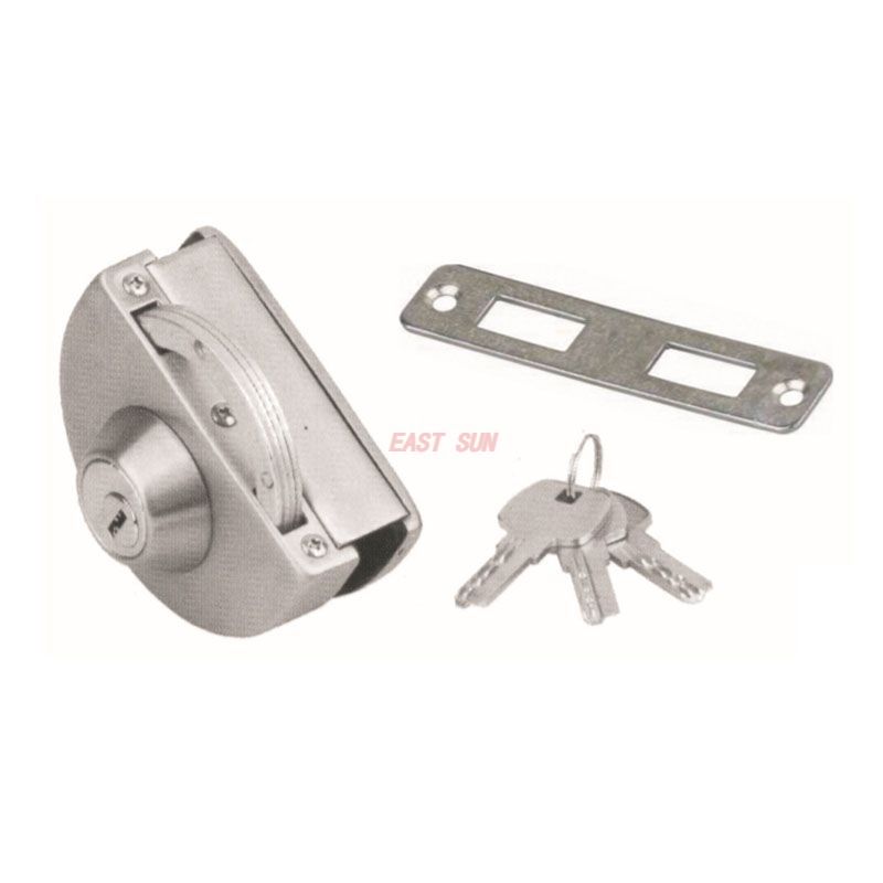 trava de porta de vidro deslizante