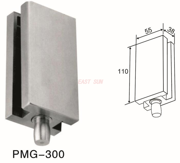 Porta pivotante Dorma Patch Fittings PMB-300