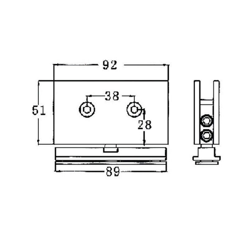 Série de portas pivotantes PTD-204
