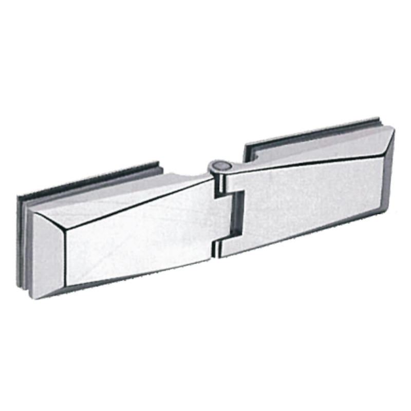 Porta de chuveiro sem moldura 