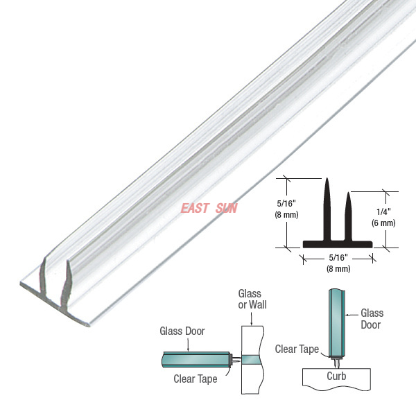 Selo de aleta dupla (durômetro duplo) com fita pré-aplicada