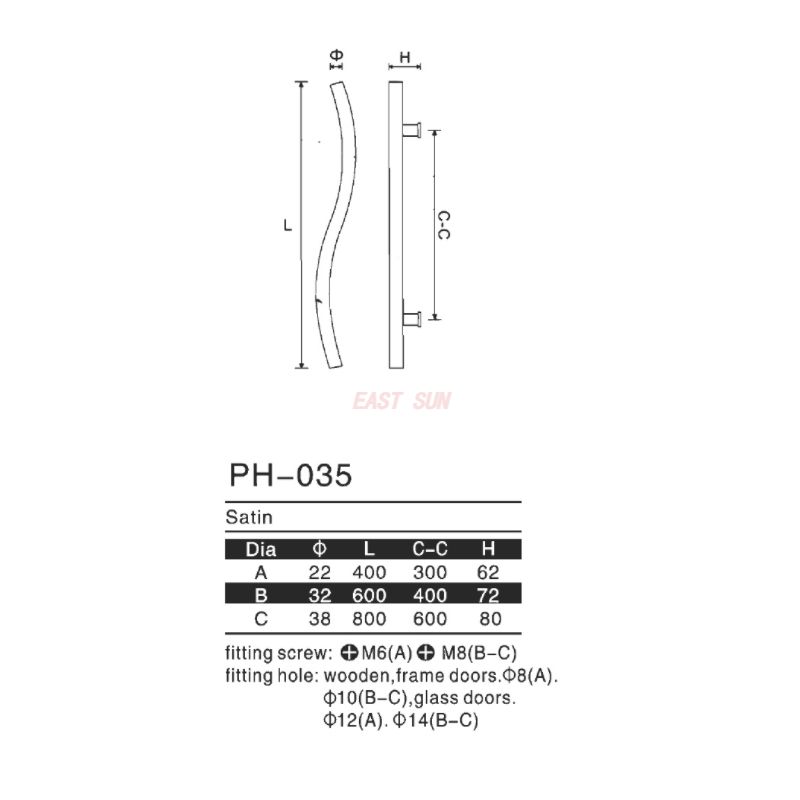 PH-035-Pull Handles