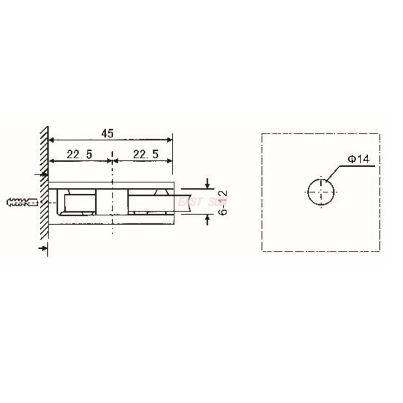 bra&ccedil;adeiras de vidro deslocadas 