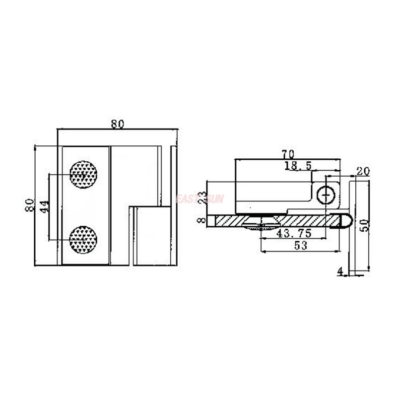 consertar dobradi&ccedil;a da porta do chuveiro