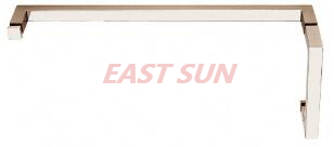 Combinação de série preta fosca 'SQ' 6 'puxedor 24' barra de toalha