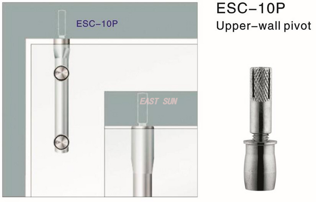 Porta pivotante de vidro Pivô de parede superior Dorma MAB
