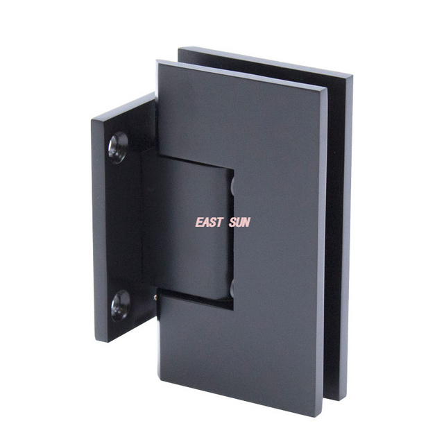 Dobradiça de placa traseira curta para montagem em parede para serviços pesados