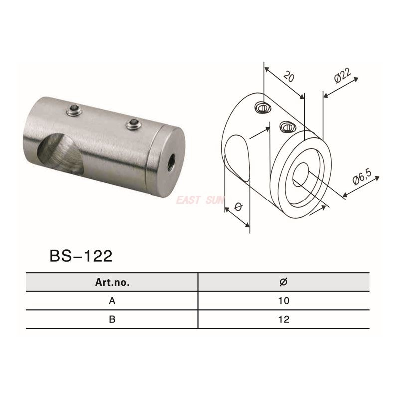 BS-122-Acessórios para corrimão