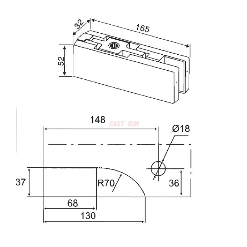 Encaixe de patch PCD-200