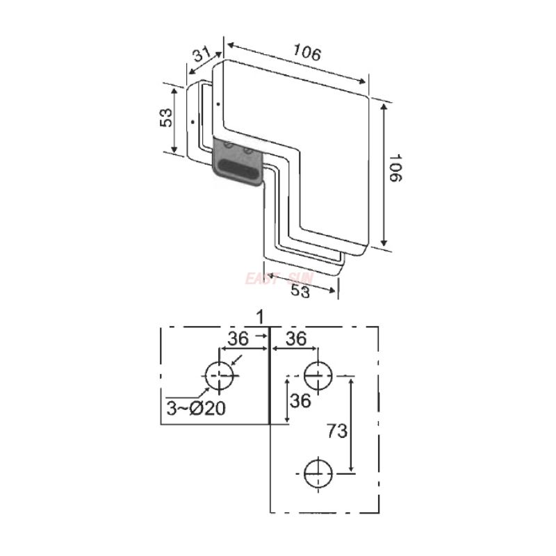 Encaixe de patch PME-200
