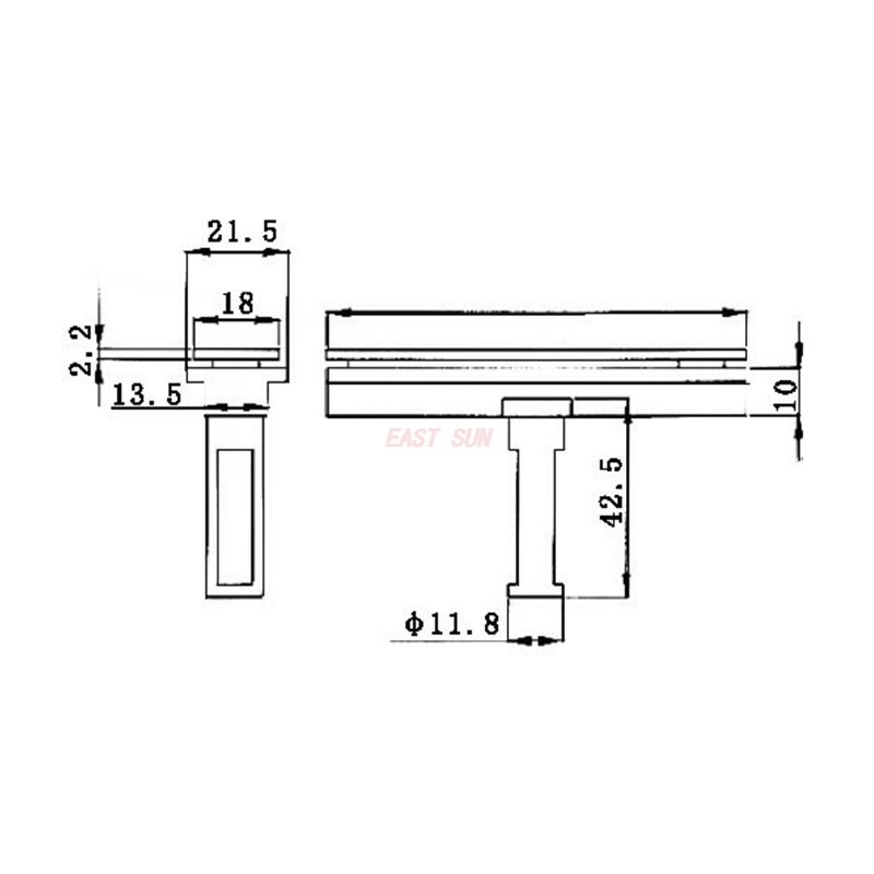 S&eacute;rie de portas pivotantes SA-007B