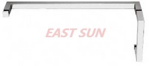 Combinação de série preta fosca 'SQ' 6 'puxedor 24' barra de toalha