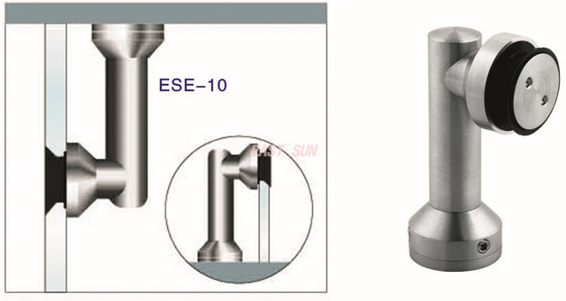 Vidro do conector de vidro da separação de vidro ao conector de canto da parede