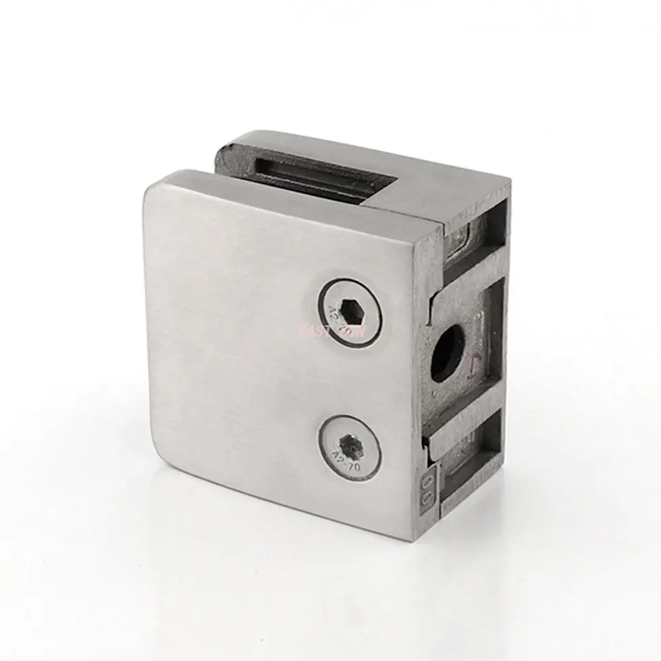 Varanda piscina cercas corrimão escada encaixe de vidro torneira 304 316 suporte de corrimão, suporte de vidro, braçadeira de vidro de aço inoxidável