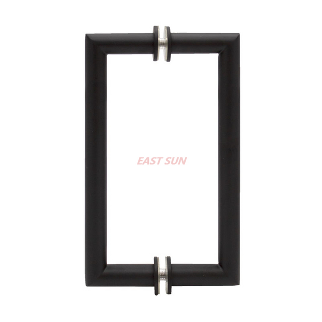 Alça de puxar costas com costas de canto esquadrado de tubo redondo série MT