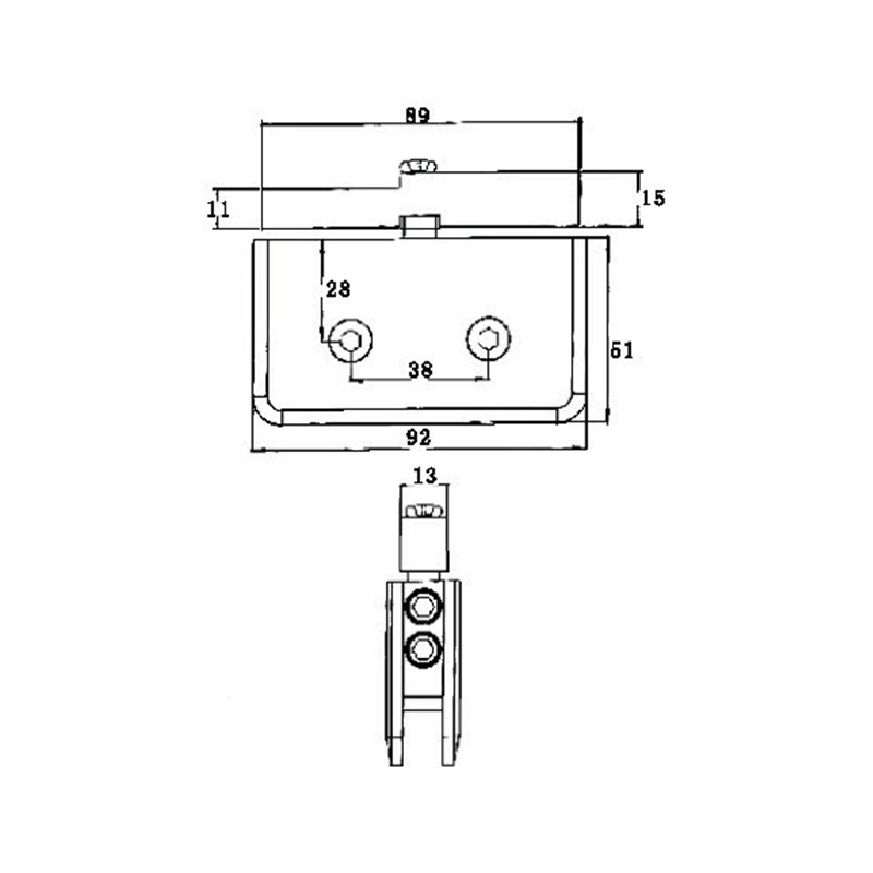 Série de portas pivotantes PTD-307