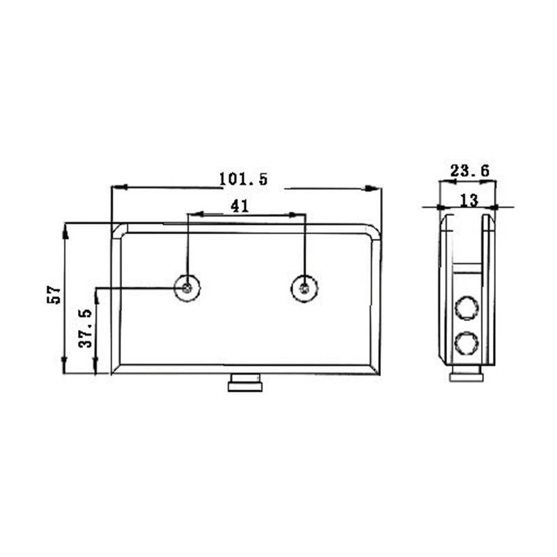 Série de portas pivotantes PTD-302B
