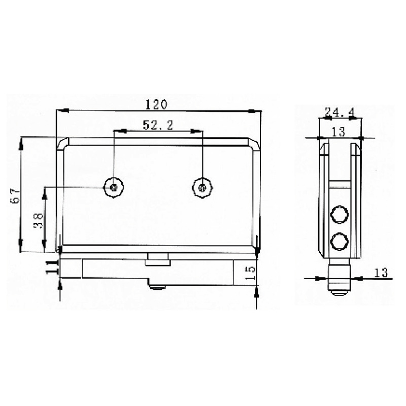 Série de portas pivotantes PTB-307
