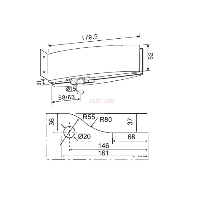 Encaixe de patch PCB-030W