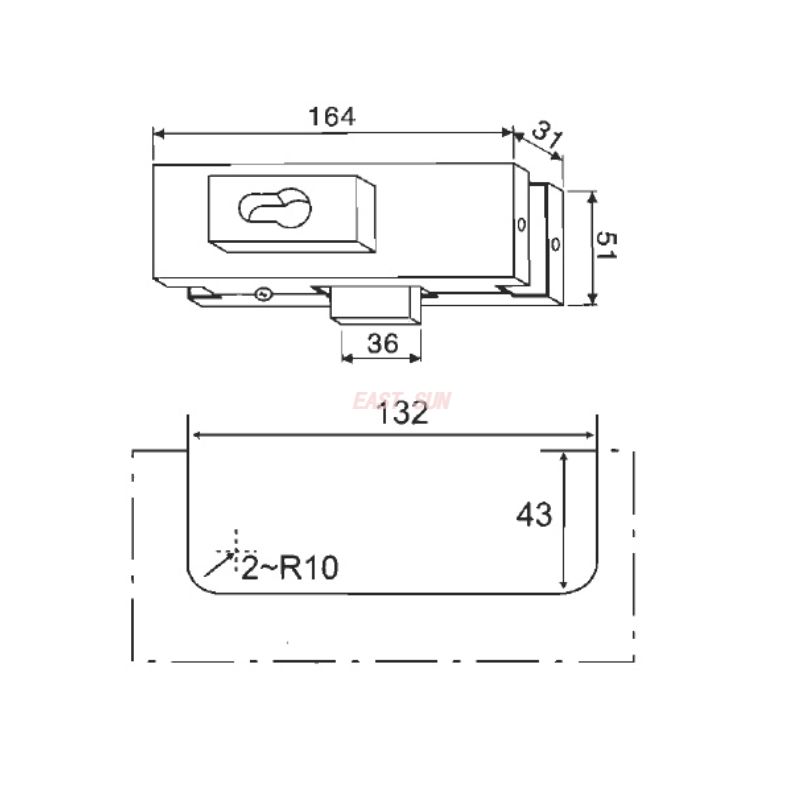 Encaixe de patch PMB-500