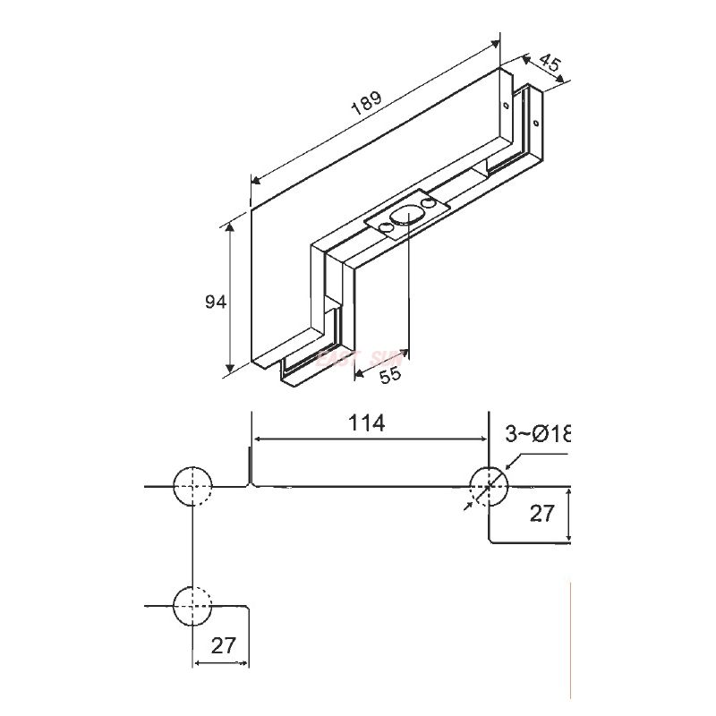 Encaixe de patch PMF-200