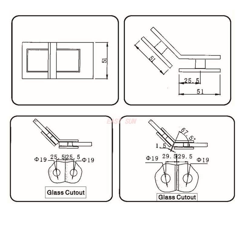 bra&ccedil;adeiras de vidro