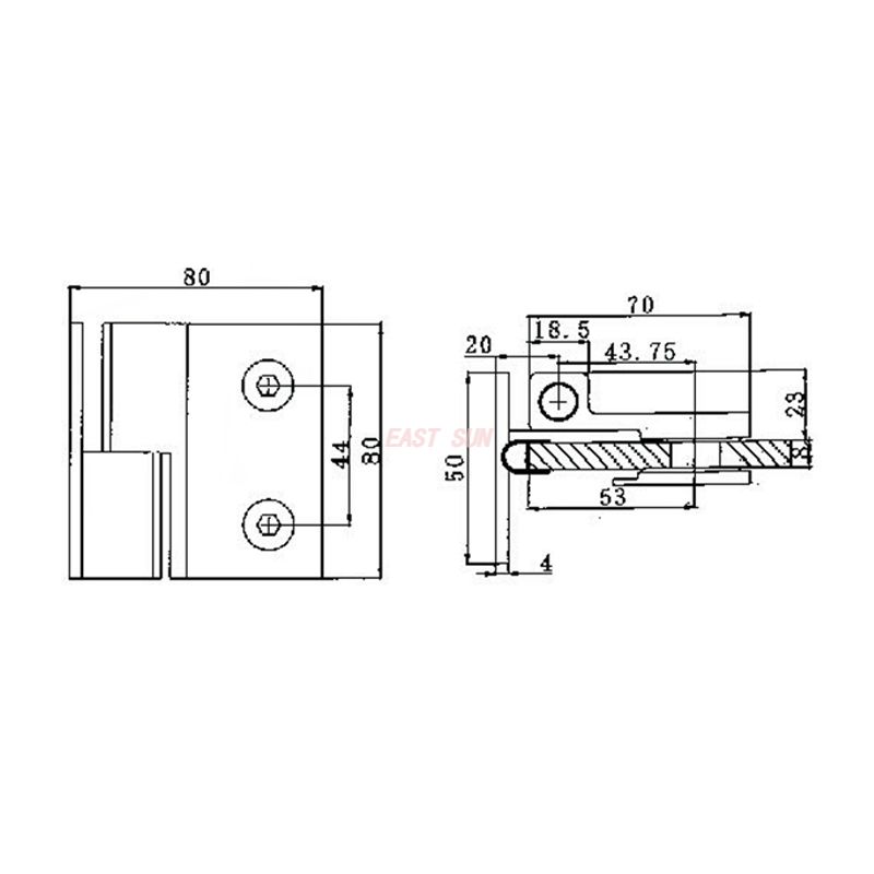 dobradi&ccedil;a de chuveiro