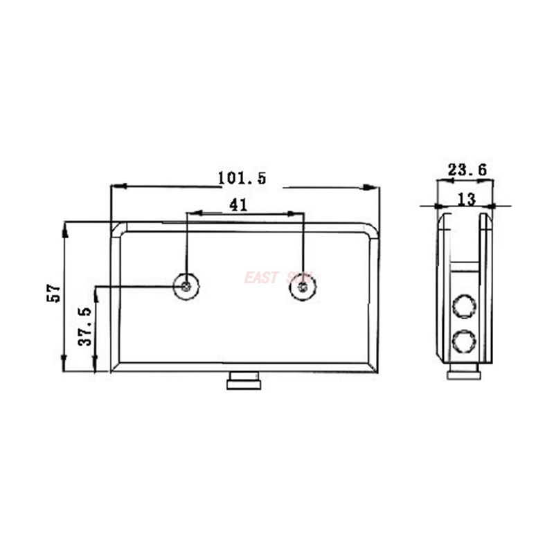 S&eacute;rie de portas pivotantes PTD-302B