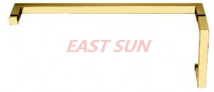 Combinação de série preta fosca 'SQ' 6 'puxedor 24' barra de toalha