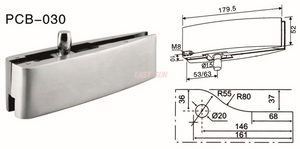 Acessórios de remendo Porta pivô Dorma PCB-030