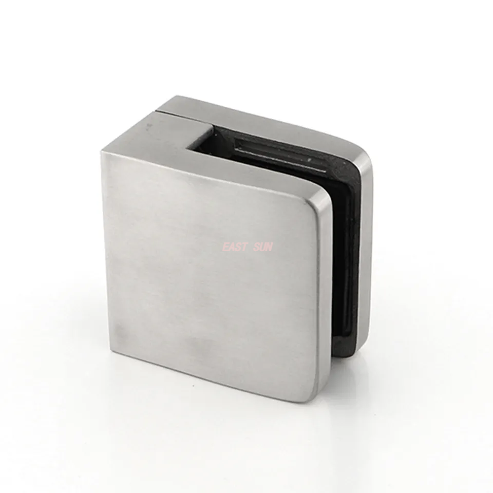 Varanda piscina cercas corrimão escada encaixe de vidro torneira 304 316 suporte de corrimão, suporte de vidro, braçadeira de vidro de aço inoxidável