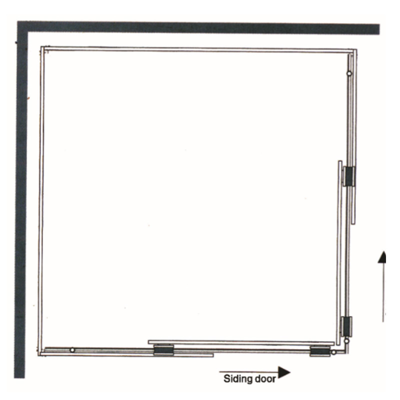 Rolo para porta deslizante SK-027A